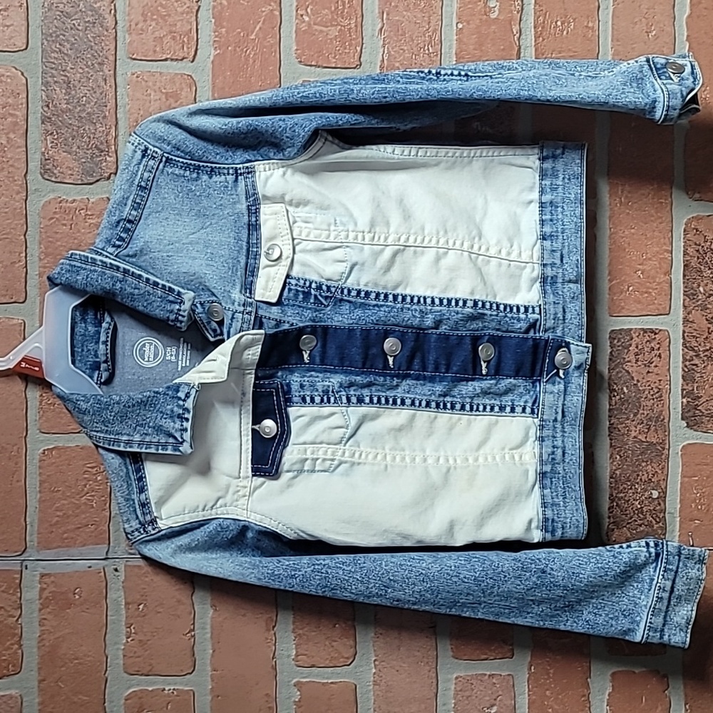 Patchwork Denim jacket 6-6X